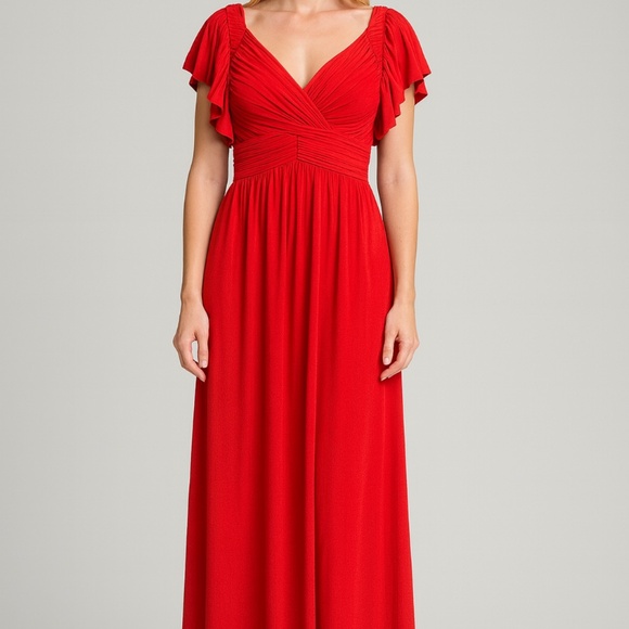 Laundry by Shelli Segal Red Long Gown NWT– Size 4 - Picture 1 of 10